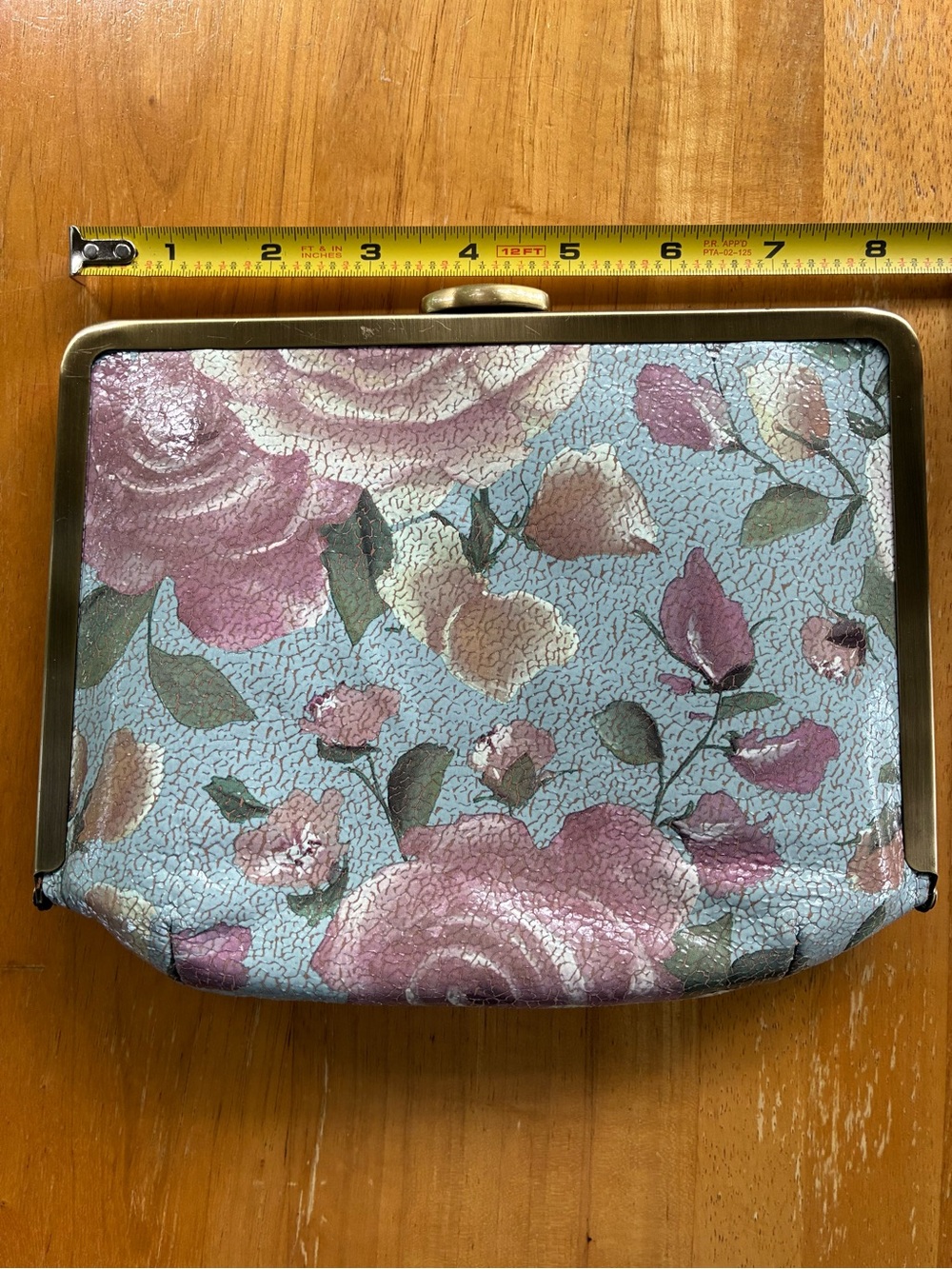 Patricia Nash Crackled Rose Garden Chain-Handle Clutch - Picture 11 of 16